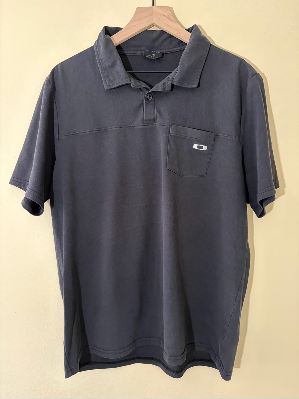 Vintage Oakley Black Golf Polo Shirt